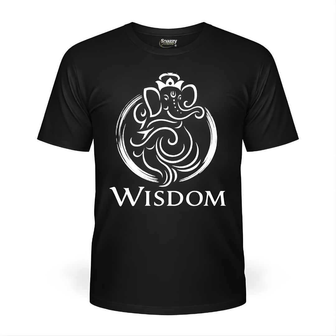 Unisex All-Black Wisdom T-Shirt