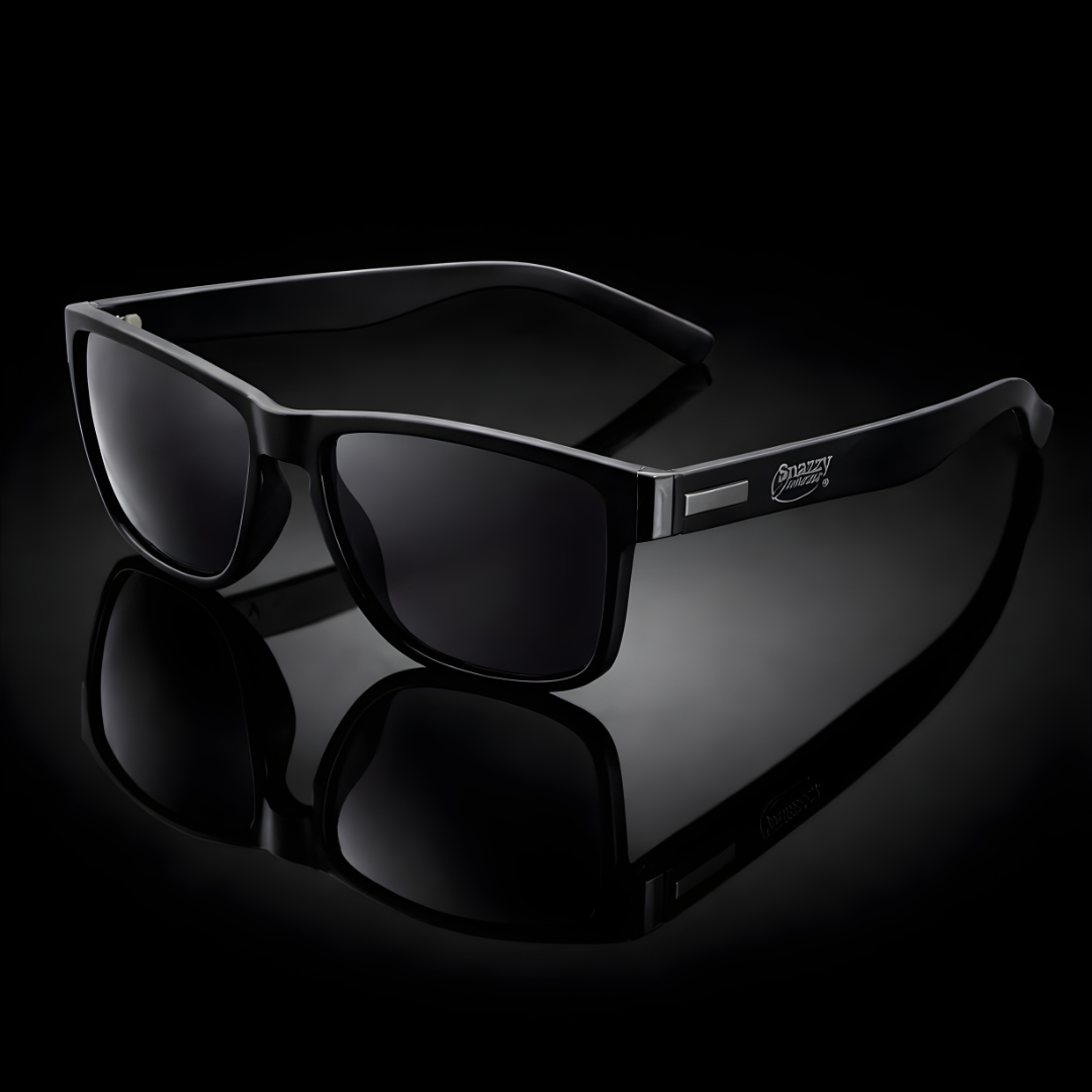 Eclipse Black™ Polarized Sunglasses – UV400 | Snazzy Jahzzie