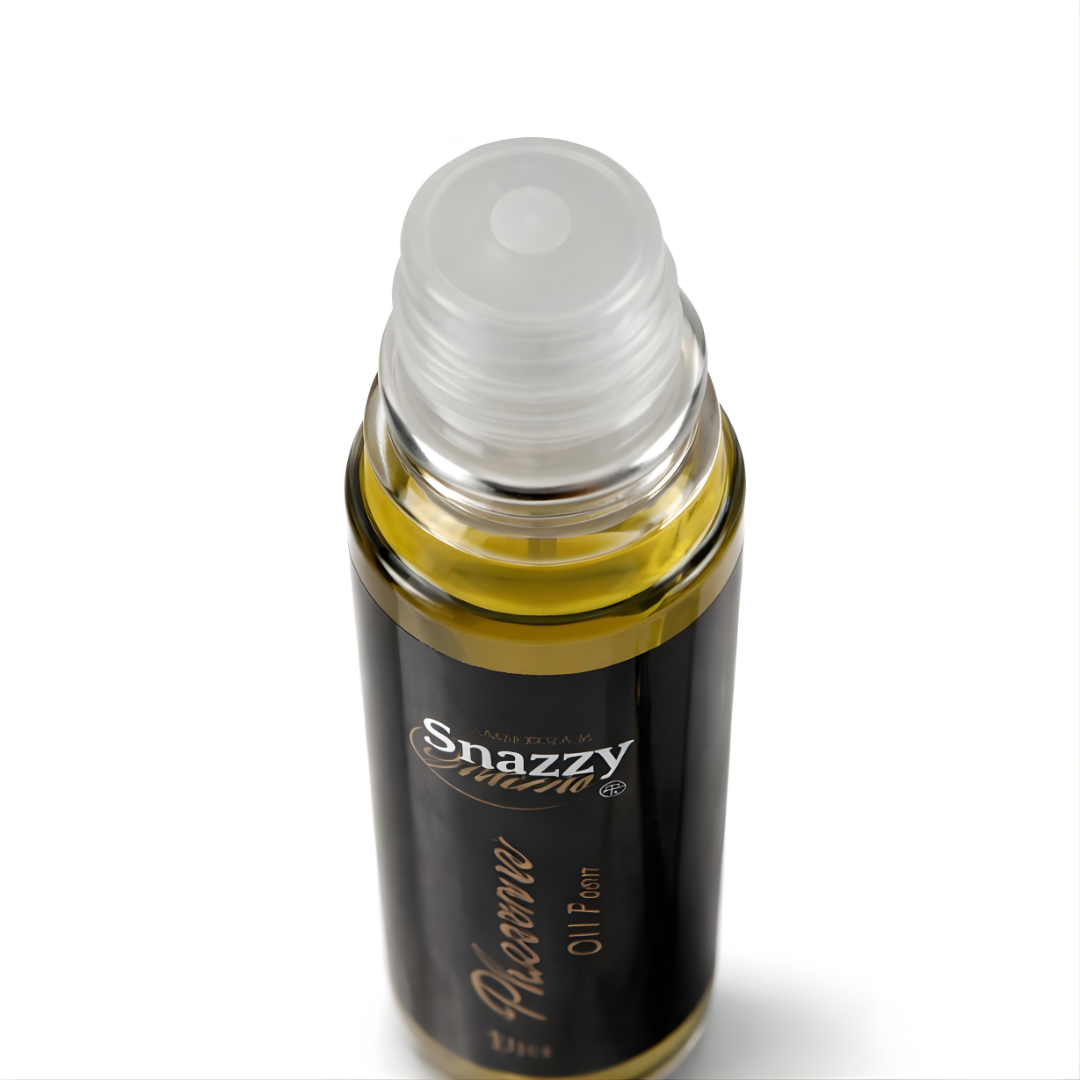 A Kiss of Elegance – Women's Pheromone Roll-On Perfume Oil (10ml) | Snazzy Jahzzie