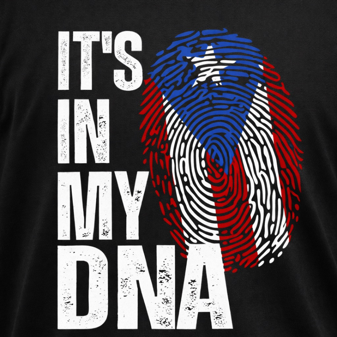 It’s In My DNA – Puerto Rico Flag Unisex T-Shirt