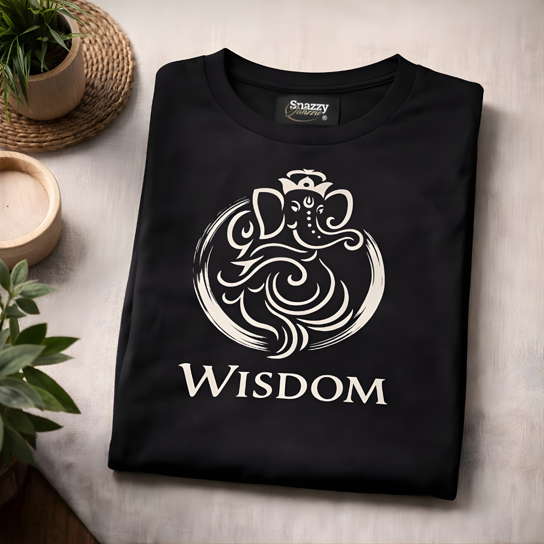 Unisex All-Black Wisdom T-Shirt