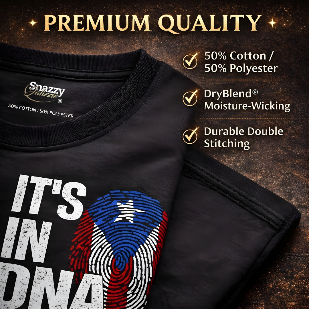 It’s In My DNA – Puerto Rico Flag Unisex T-Shirt