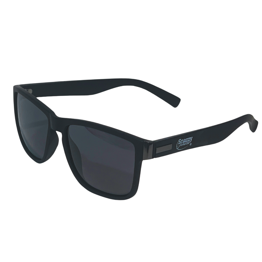 Snazzy Jahzzie All Black Ultralight Sunglasses – Polarized UV400 Retro Unisex Shades