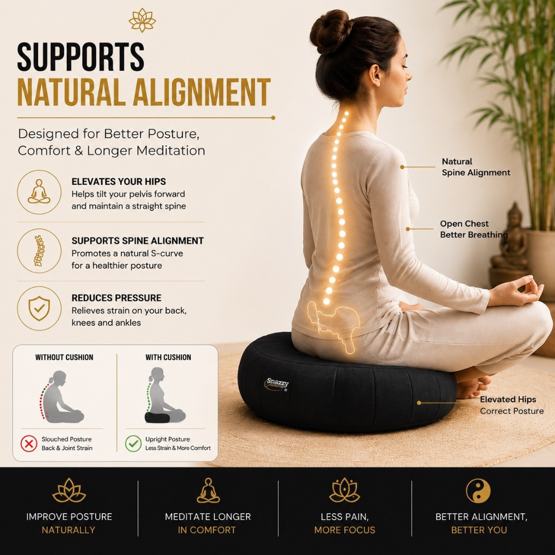 Snazzy Jahzzie Premium Meditation Cushion