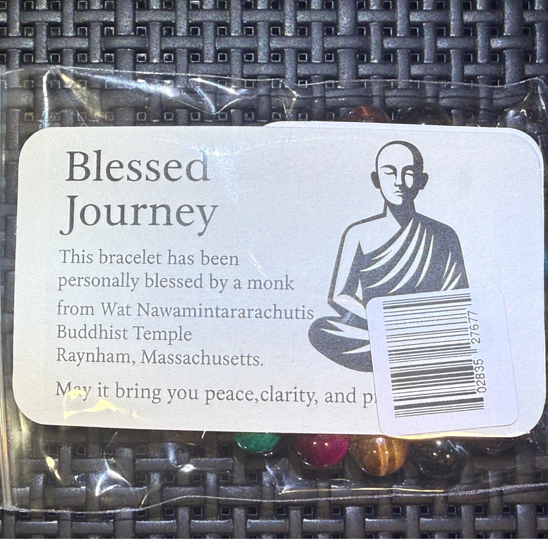 Multicolor Tiger Eye Beaded Bracelet – Natural Stone Meditation Bracelet for Balance & Protection (8mm)