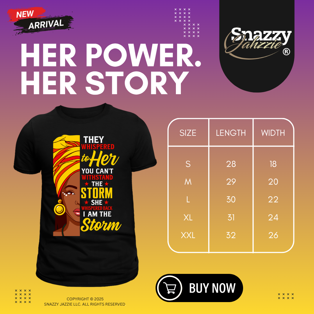 I Am the Storm" Empowerment T-Shirt