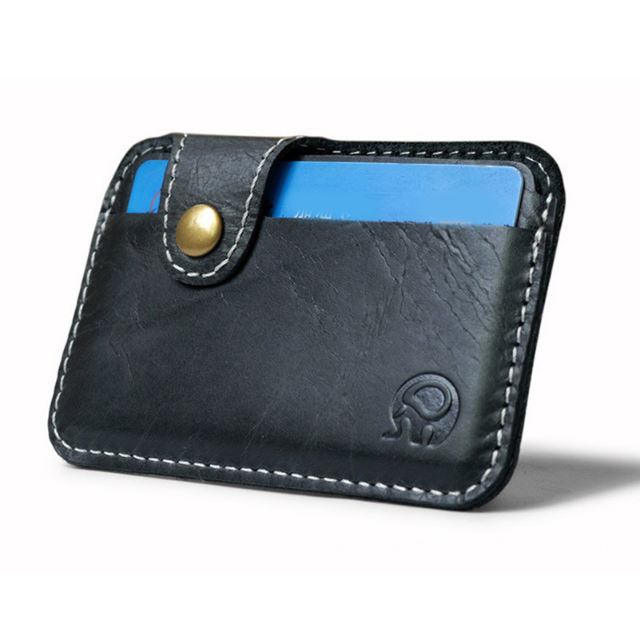 Retro Leather Mini Wallet 2022