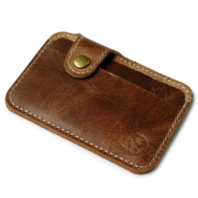 Retro Leather Mini Wallet 2022