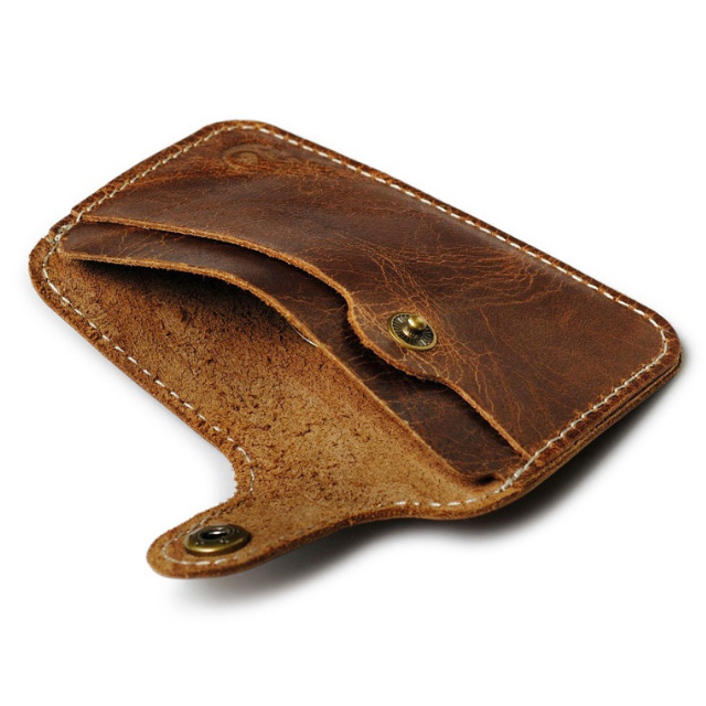 Retro Leather Mini Wallet 2022