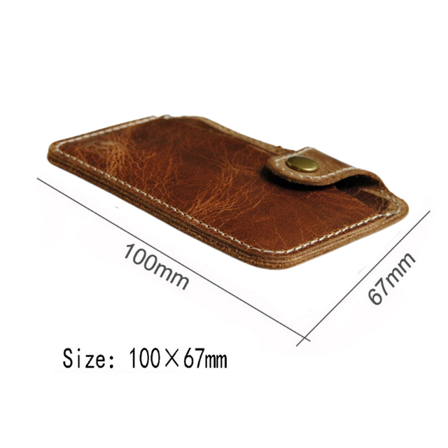 Retro Leather Mini Wallet 2022