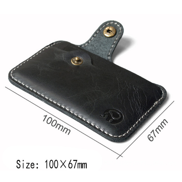 Retro Leather Mini Wallet 2022