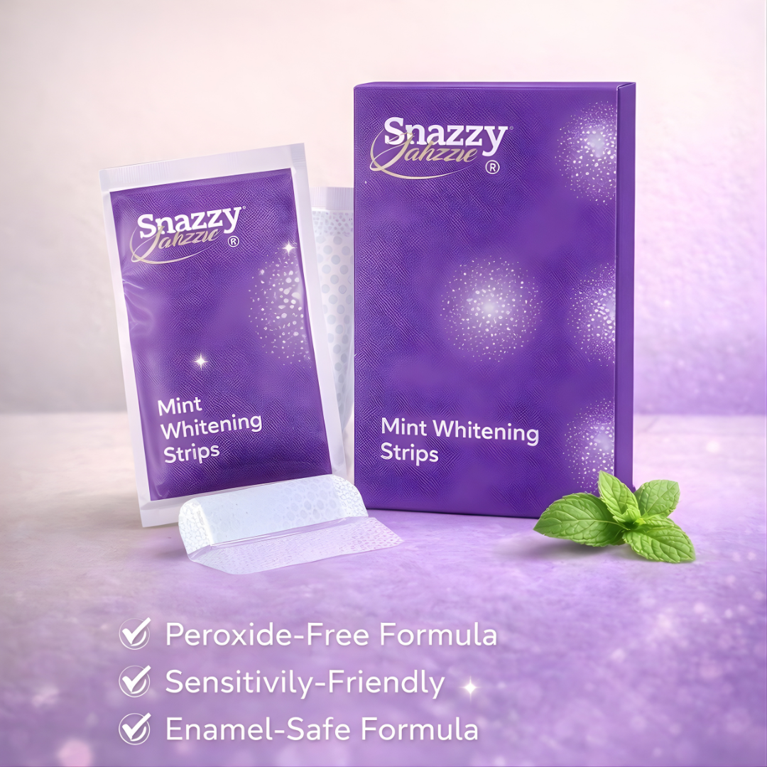 Snazzy Jahzzie Mint Whitening Strips