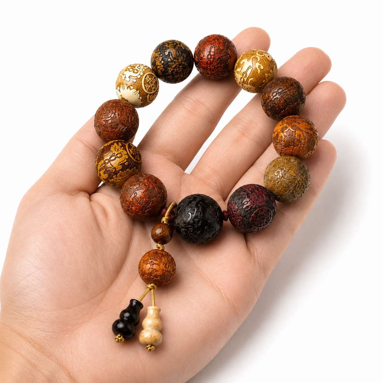 Thai Wooden Monk-Blessed Meditation Bracelet