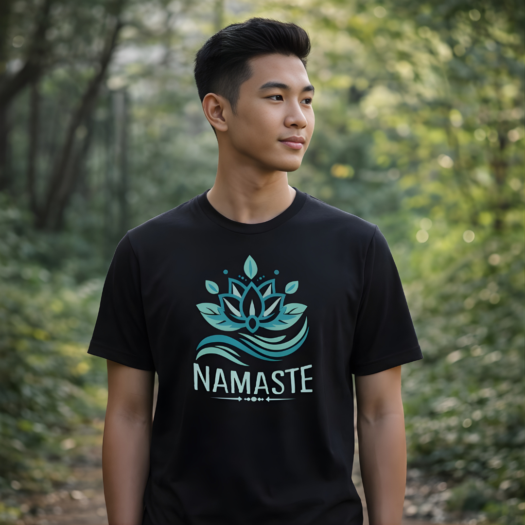 Unisex Namaste Yoga Meditation T-SHIRT