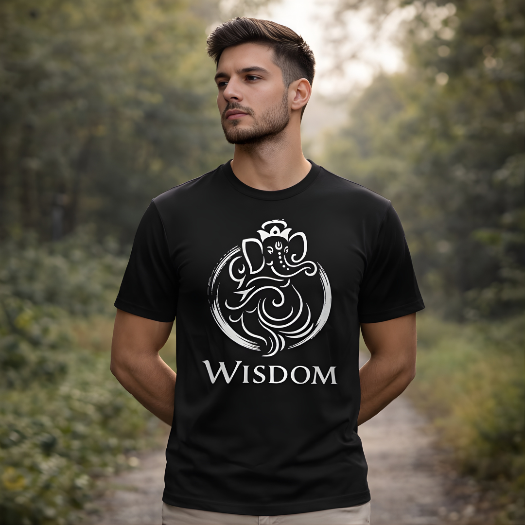 Unisex All-Black Wisdom T-Shirt