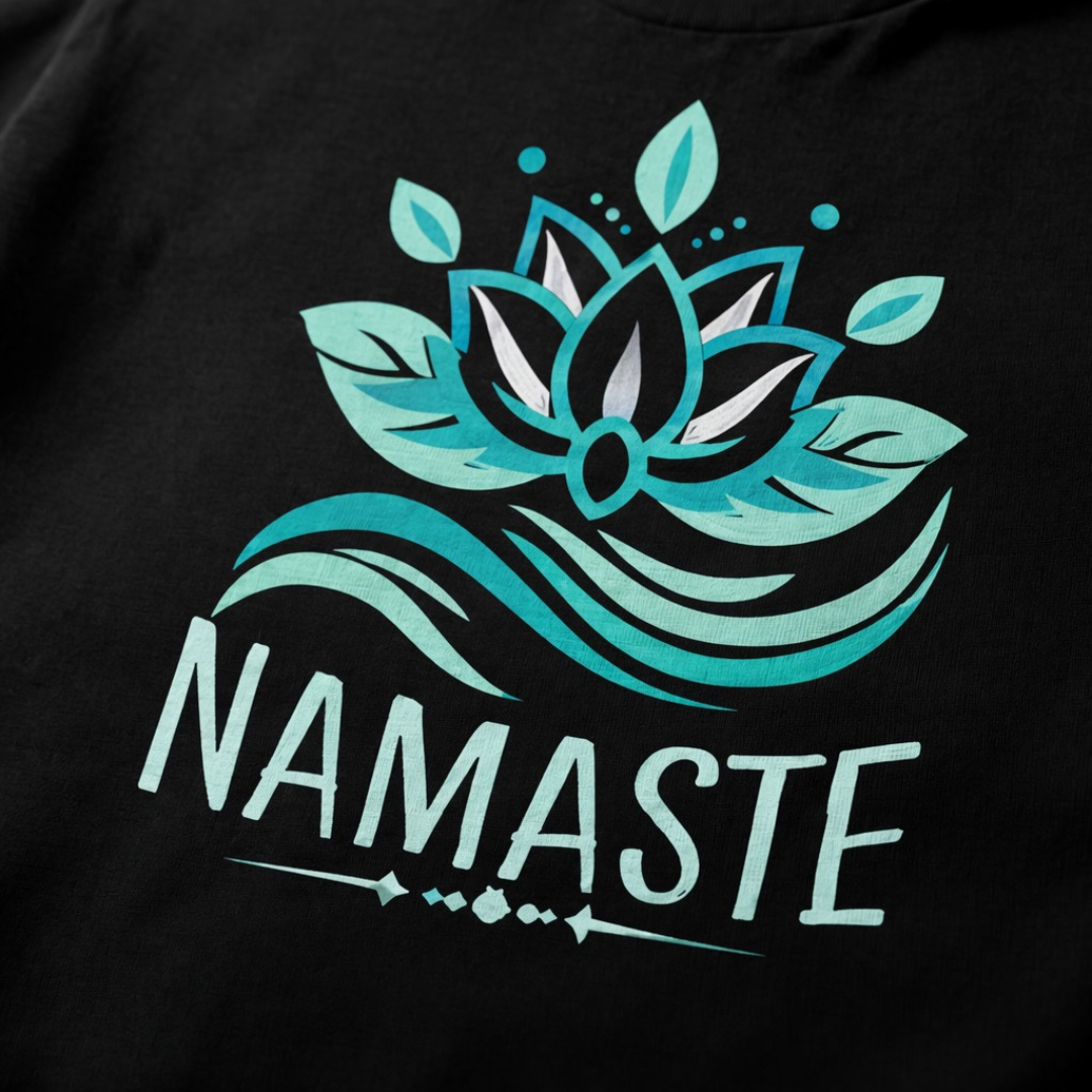 Unisex Namaste Yoga Meditation T-SHIRT