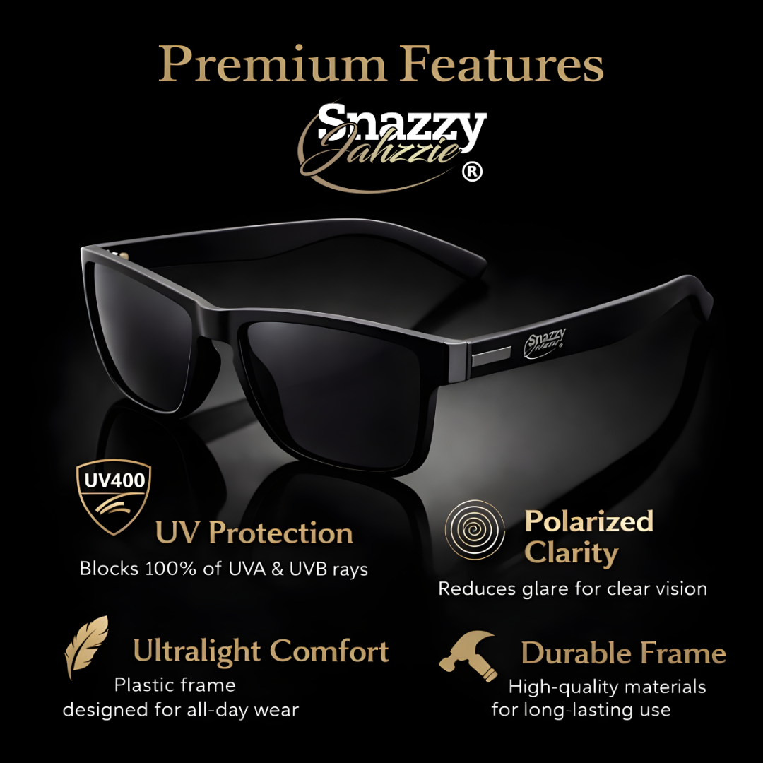 Snazzy Jahzzie Eclipse Black™ Sunglasses