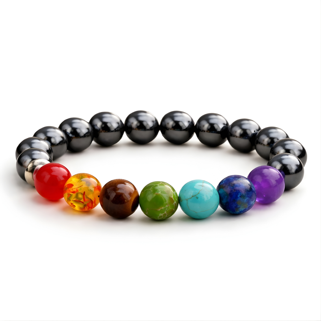 HEMATITE CHAKRA BRACELET