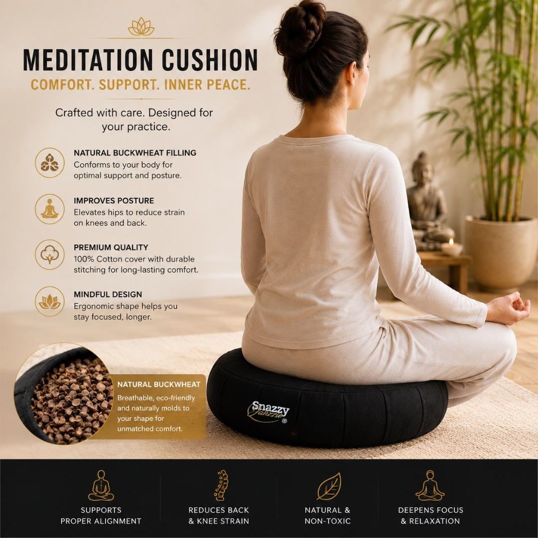 Snazzy Jahzzie Premium Meditation Cushion