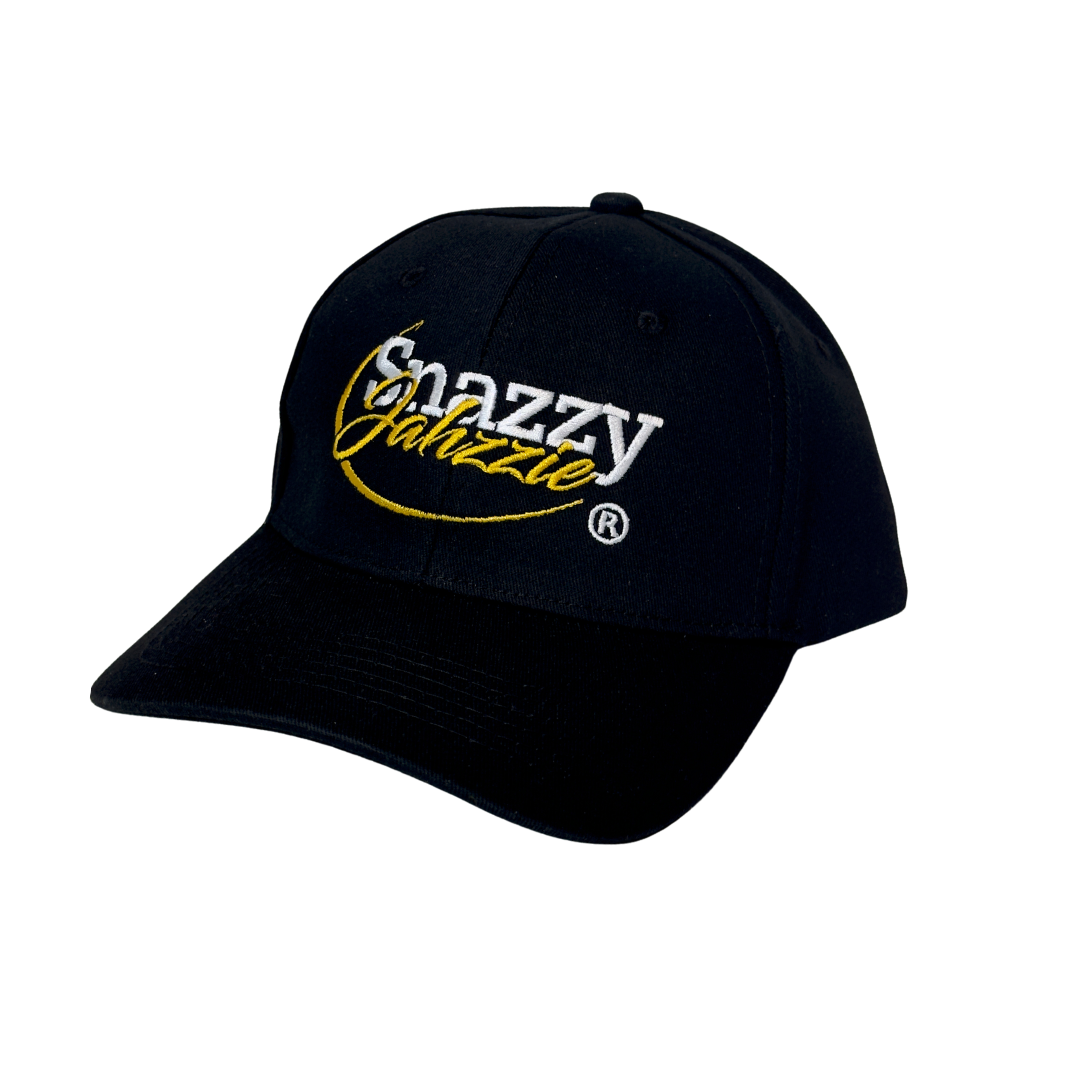 Snazzy Jahzzie Limited Edition Cotton All-Black Snapback Cap