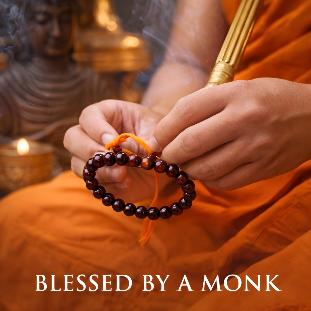 Red Tiger Eye Beaded Bracelet