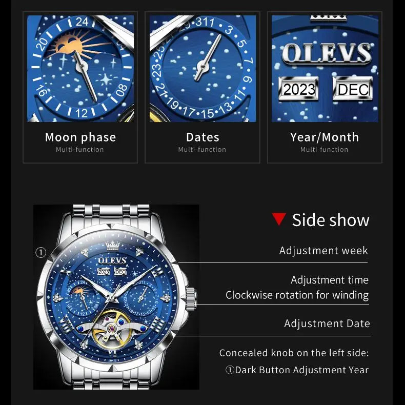 OLEVS 6690 Automatic Watch for Men