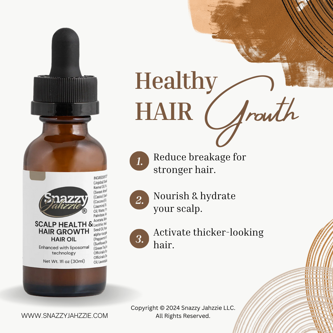 Hair Oil for Scalp Health and Hair Growth