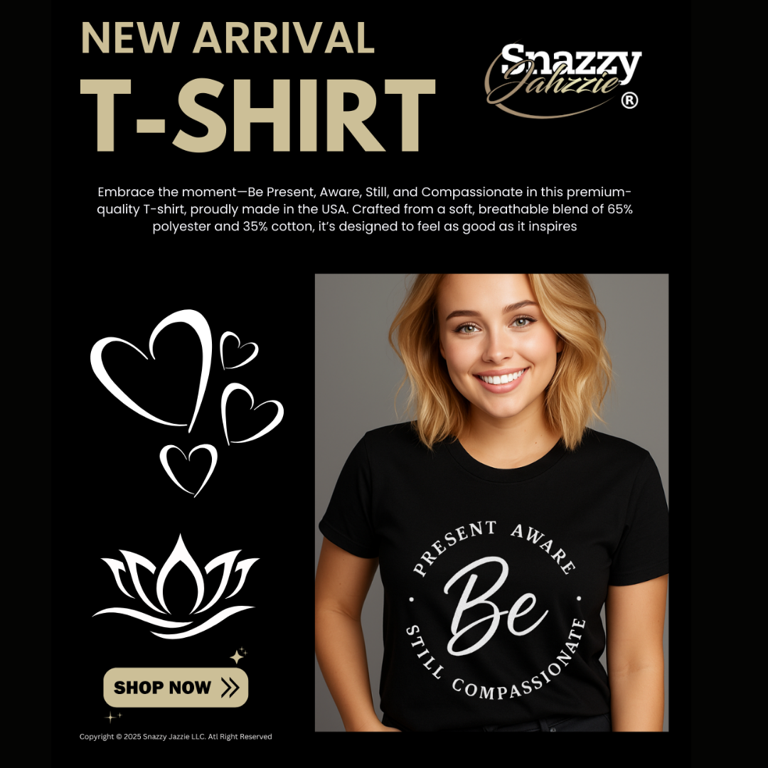 Unisex Black BE T-Shirt