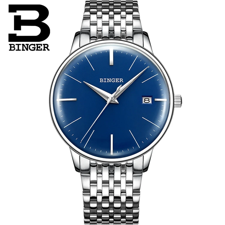 Luxury Switzerland B BINGER Men's Watch