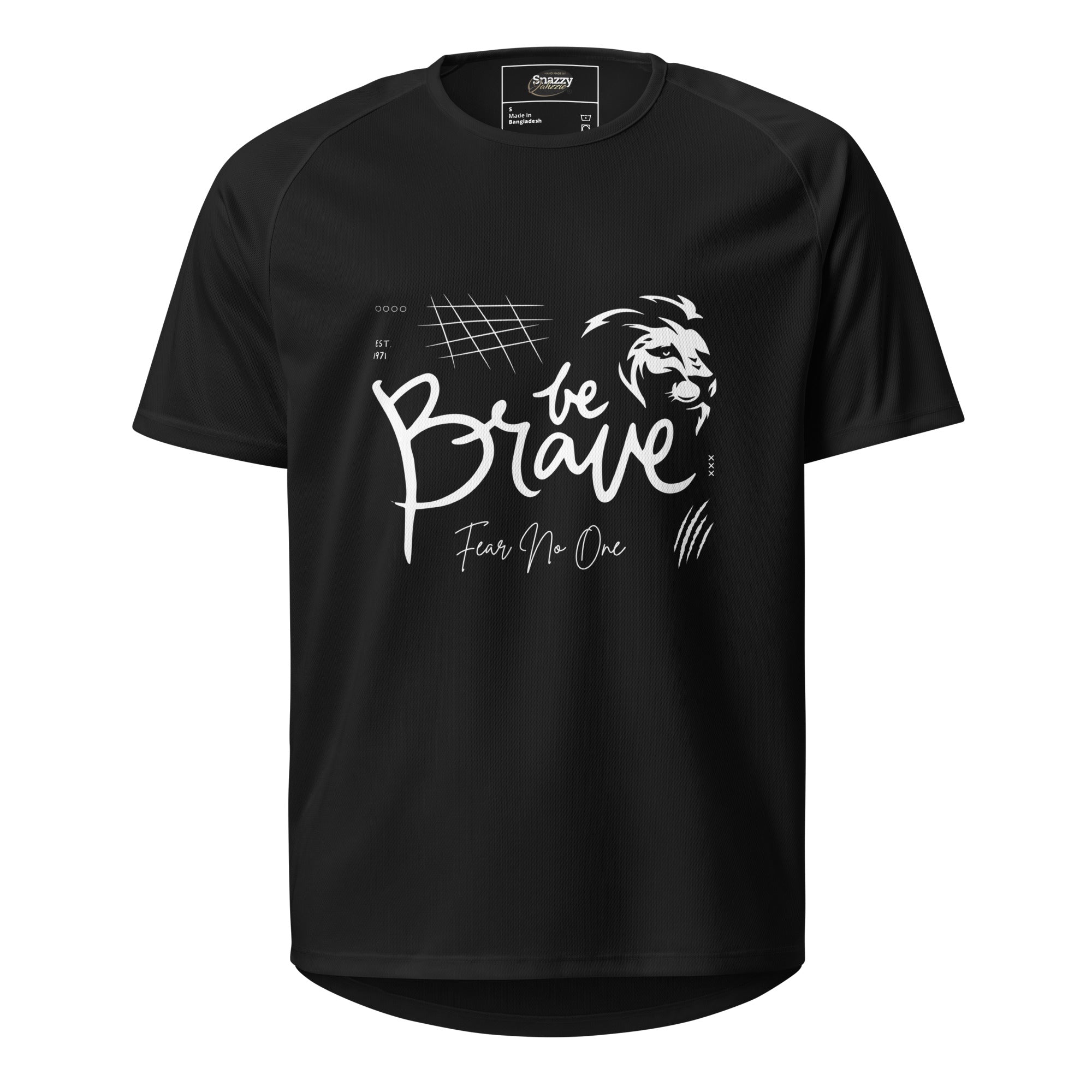 Be Brave Unisex Sports Jersey