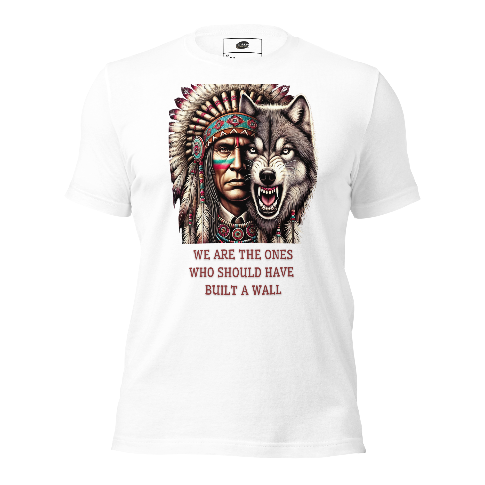 Unisex Native American Indian Bold Statement T-shirt