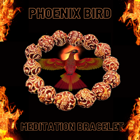 Phoenix Bird Meditation Bracelet