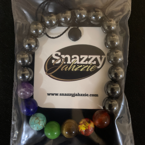 HEMATITE CHAKRA BRACELET