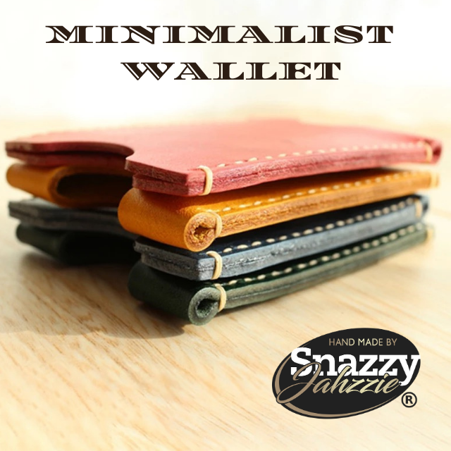 Minimalist  Leather Wallet Cardholder