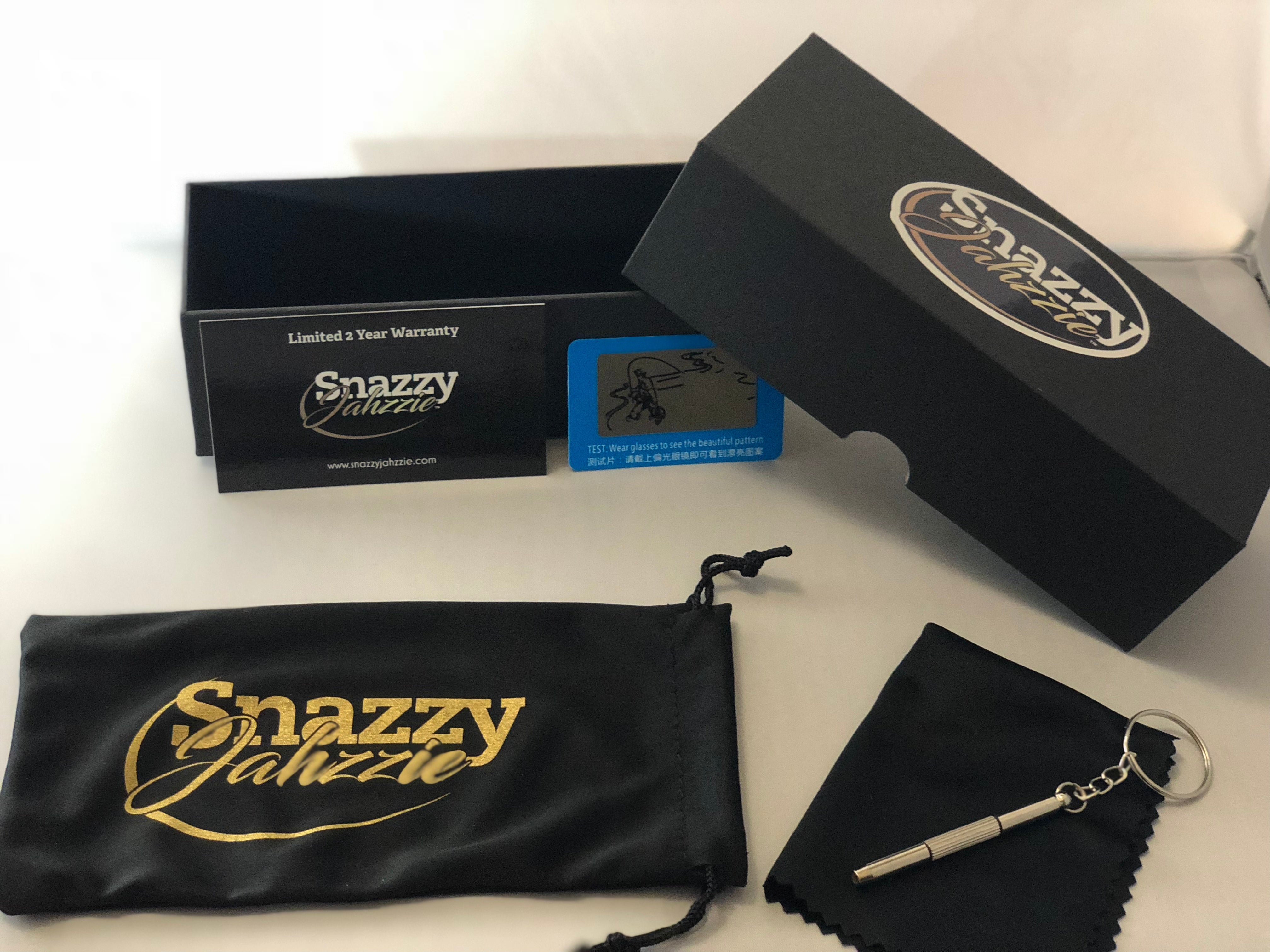 Snazzy Jahzzie polarized hand made sunglasses. - Snazzy Jahzzie LLC