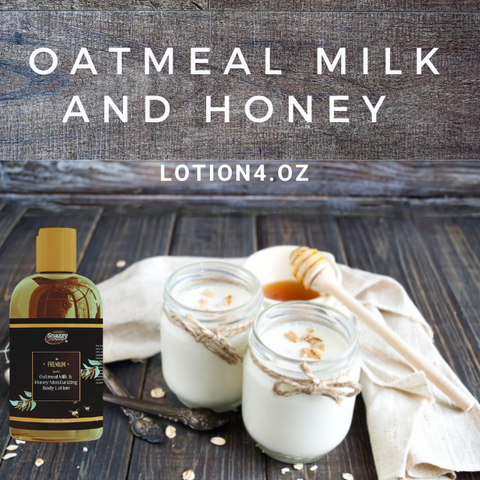 Oatmeal Milk & Honey Body Lotion 4oz