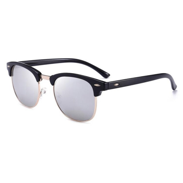 RBENN Men Polarized Square Sunglasses with UV400 Protection
