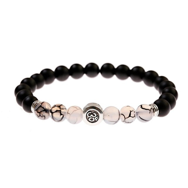 OM Life Balance 8mm Bracelet